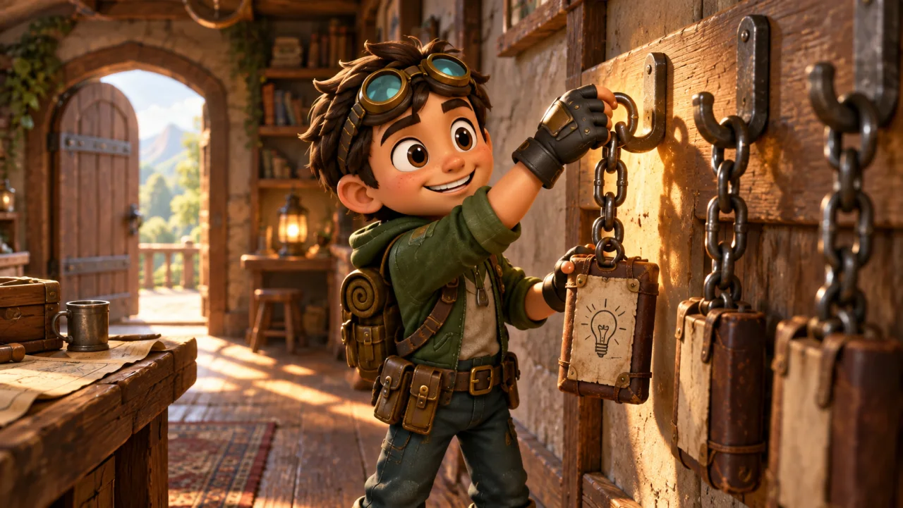 link fastens a once-loose idea to the final fixed hook on the route.
